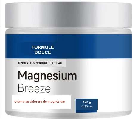 Magnesium Breeze – Crème au chlorure de magnésium, 120 g