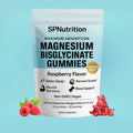Sachet de gommes au bisglycinate de magnésium SPNutrition, goût framboise